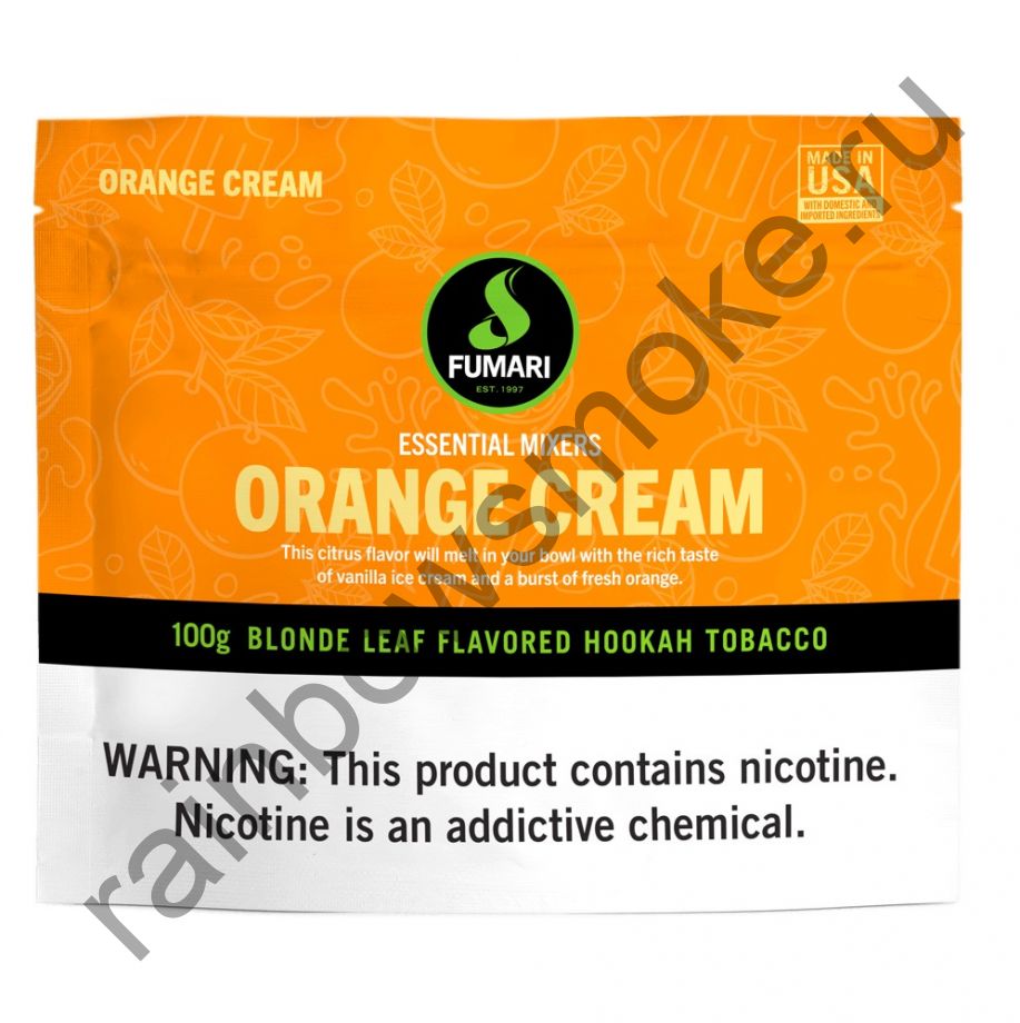 Fumari 100 гр - Orange Cream (Апельсиновый Крем)