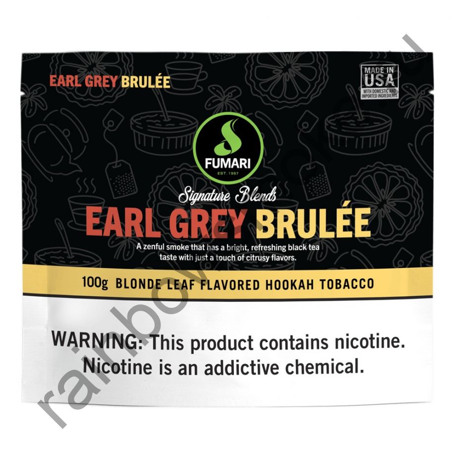 Fumari 100 гр - Earl Grey Brulée (Эрл Грей Брюле)