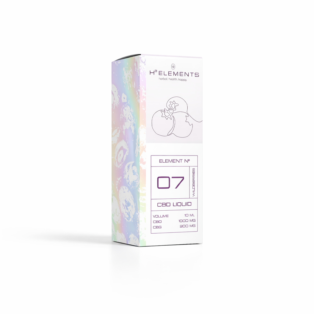Жидкость CBD + CBG H3Elements Лесные Ягоды