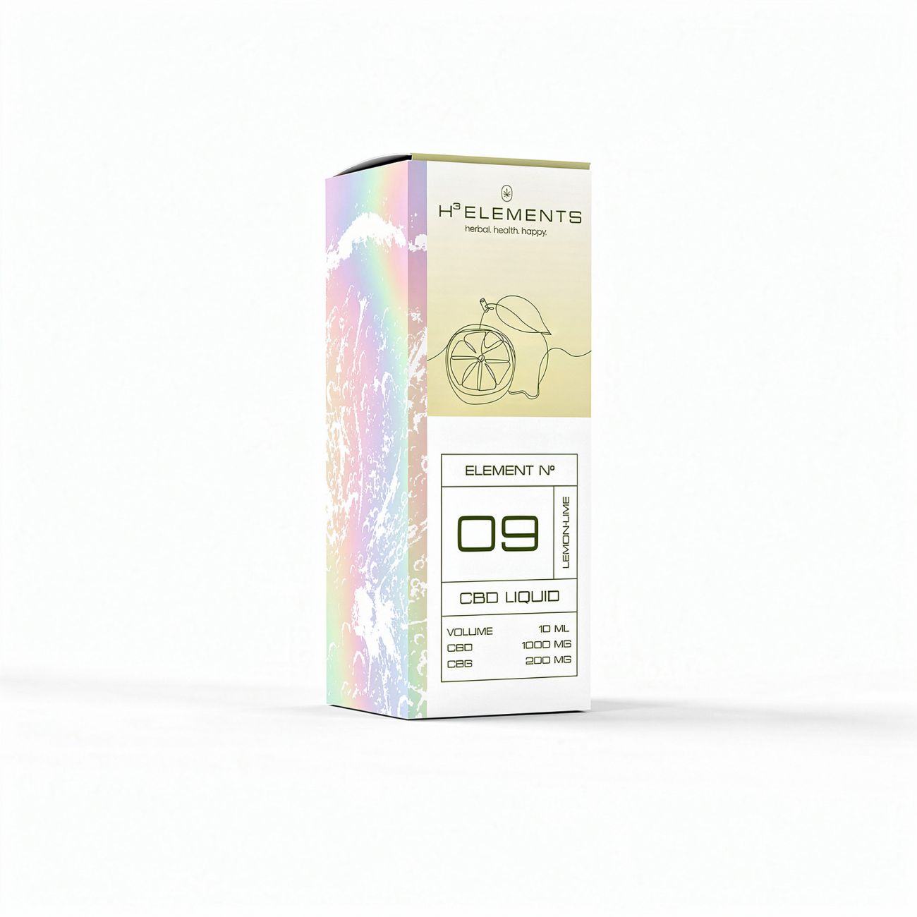 Жидкость CBD + CBG H3Elements Лимон и Лайм