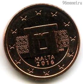 Мальта 1 евроцент 2016