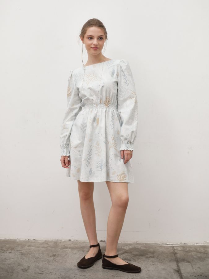 Платье Azzurro короткое
