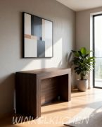 Стол консоль трансформер В 2307-8S темный дуб