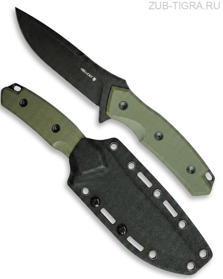 Нож тактический Hellcat CQB Blackwash Olive