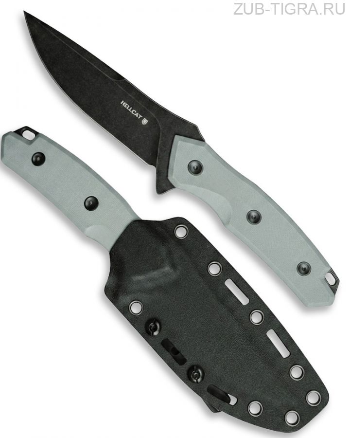 Нож тактический Hellcat Covert Blackwash Grey