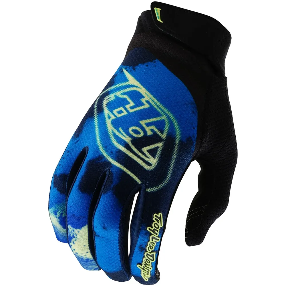Troy Lee Designs GP Pro Arrival Blue перчатки для мотокросса
