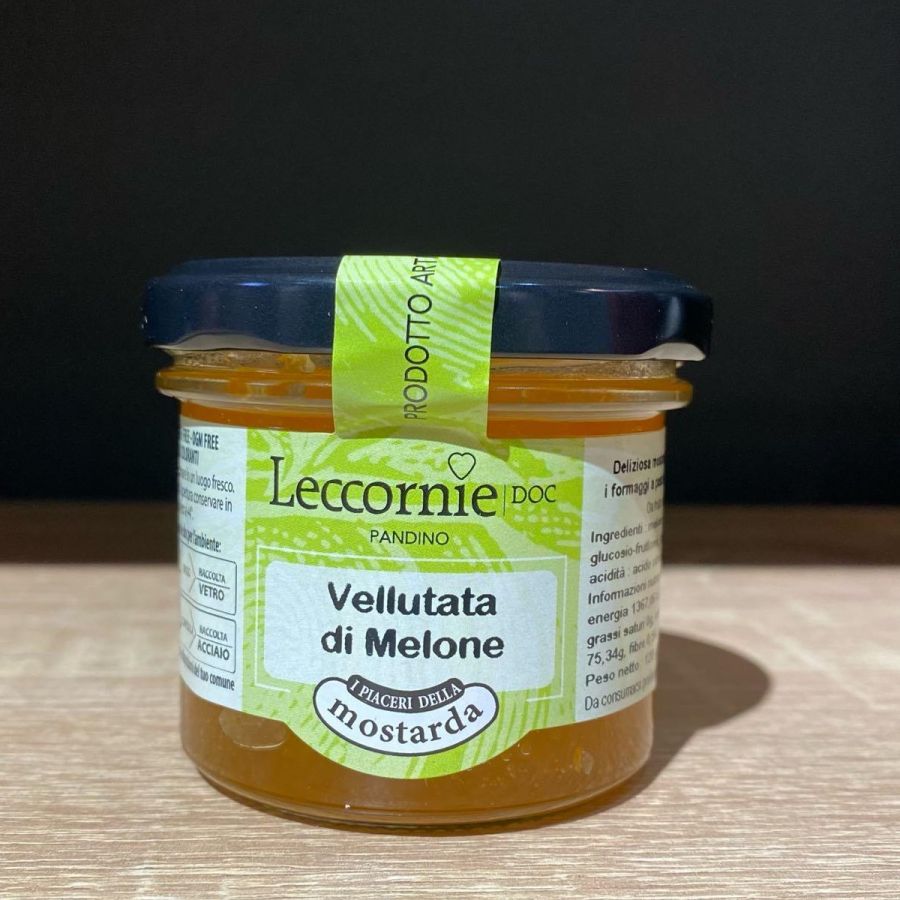Мостарда Веллютата дыня 120 г, Vellutata di Melone Leccornie 120 g