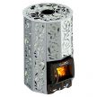 Вместительная каменка печи Grill’D Violet 200 Short Pro на 100 кг для эффективного парообразования