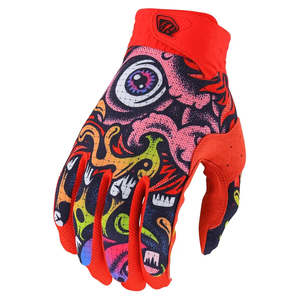 Troy Lee Designs Air Bigfoot Red/Navy перчатки для мотокросса
