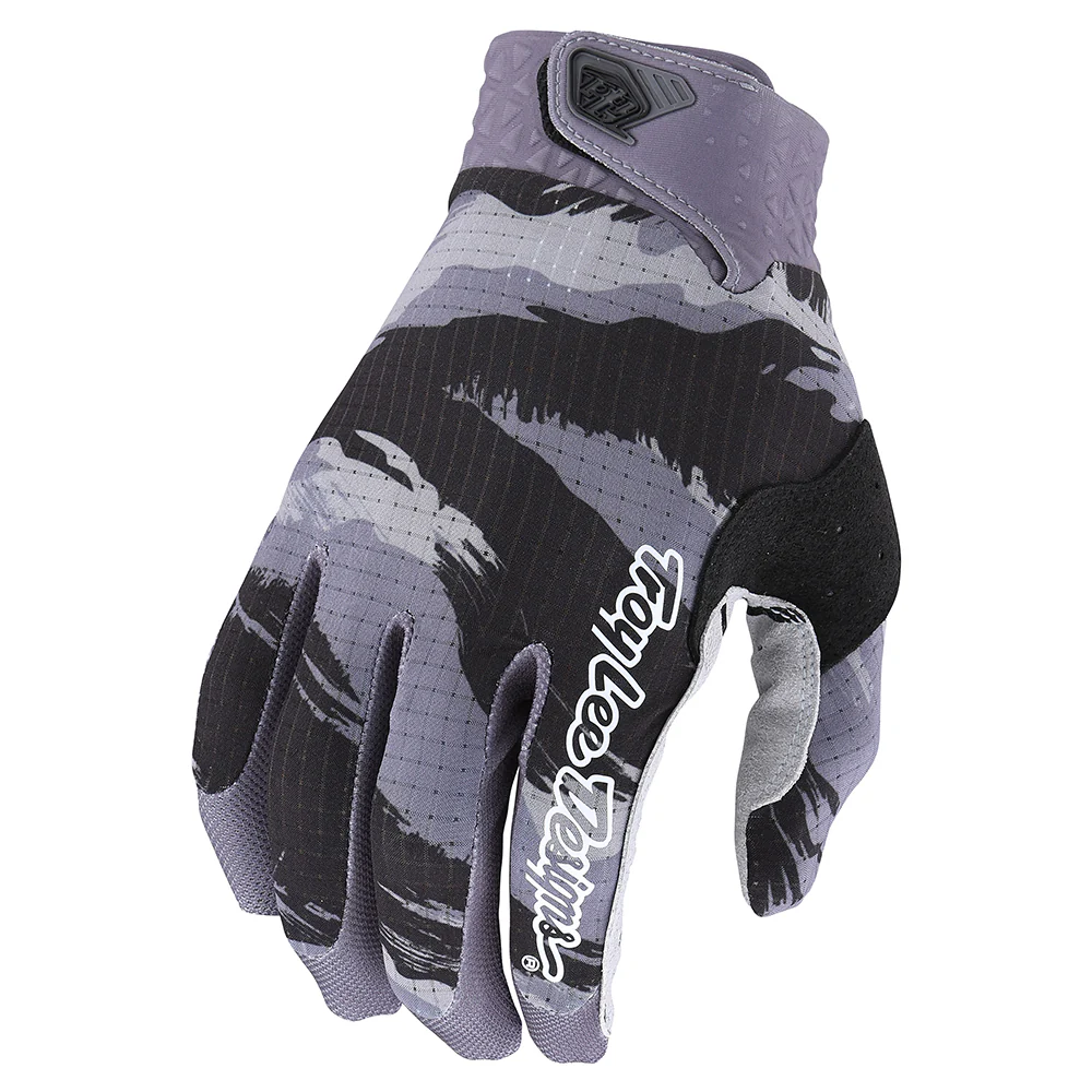 Troy Lee Designs Air Brushed Camo Black/Gray перчатки для мотокросса