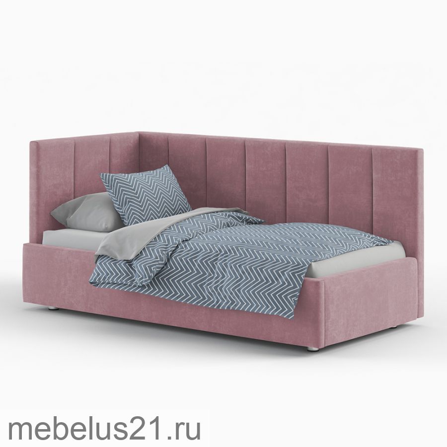 Кровать 80 детская "Квадро" с ортопедом