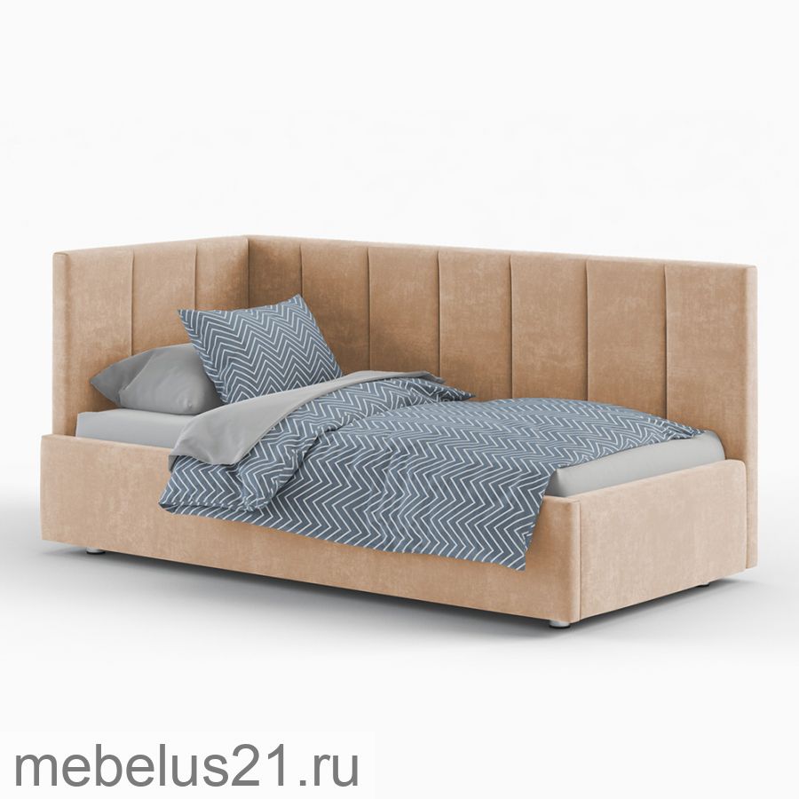 Кровать 80 детская "Квадро" с ортопедом
