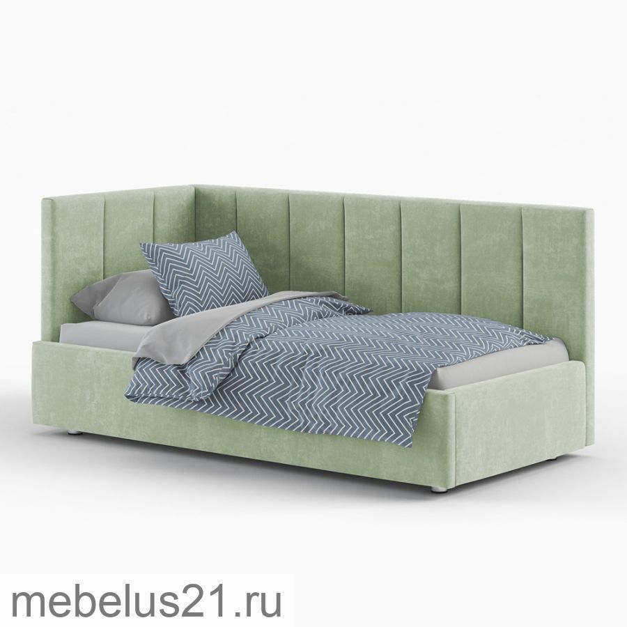 Кровать 80 детская "Квадро" с ортопедом