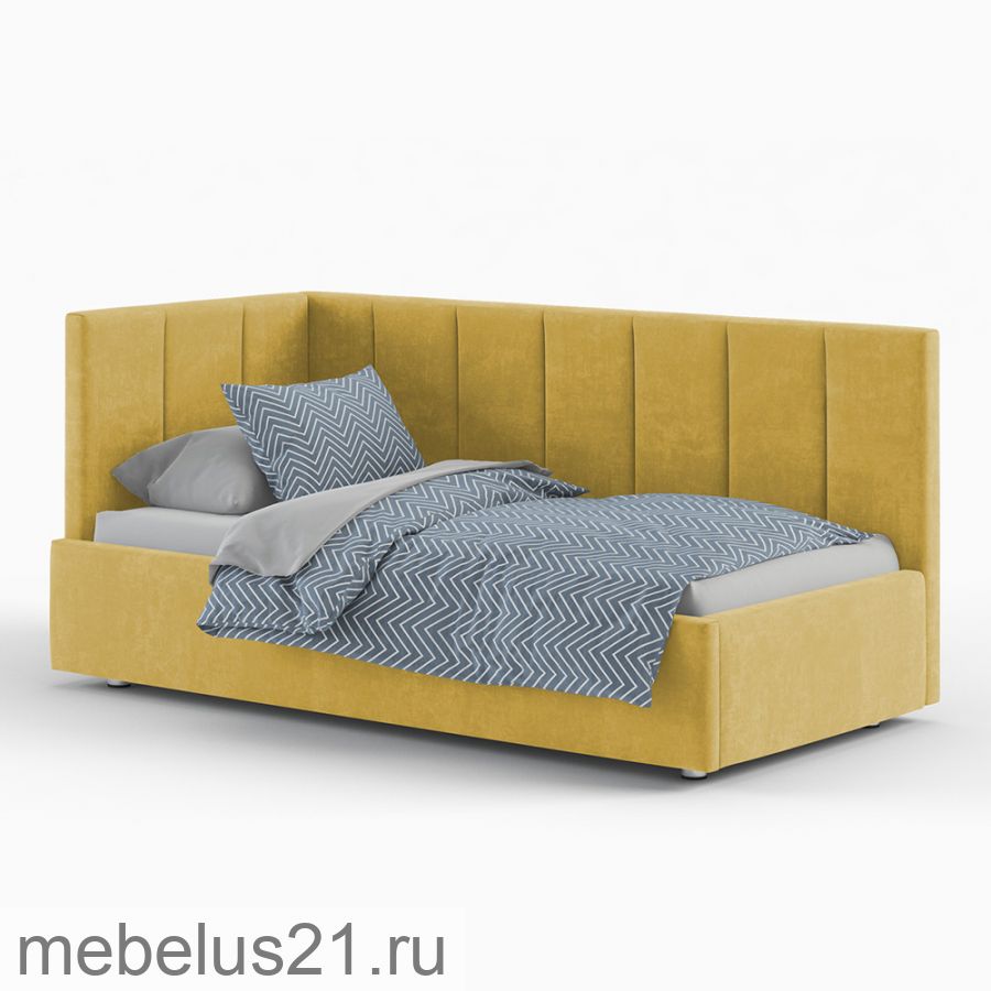 Кровать 120 детская "Квадро" с ортопедом
