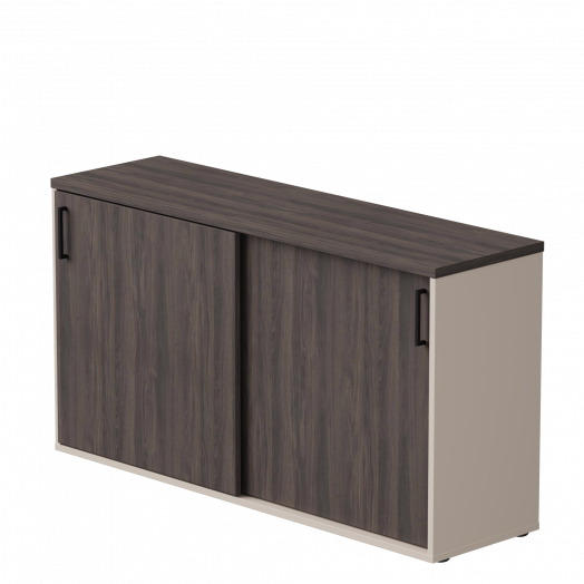 Шкаф-купе низкий EVO 1374х385х755 Кашемир/Дуб Пасадена