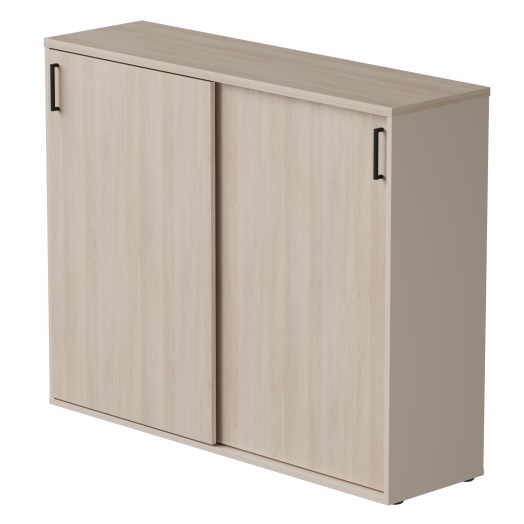 Шкаф-купе средний EVO 1374х385x1115 Кашемир/Дуб Соната