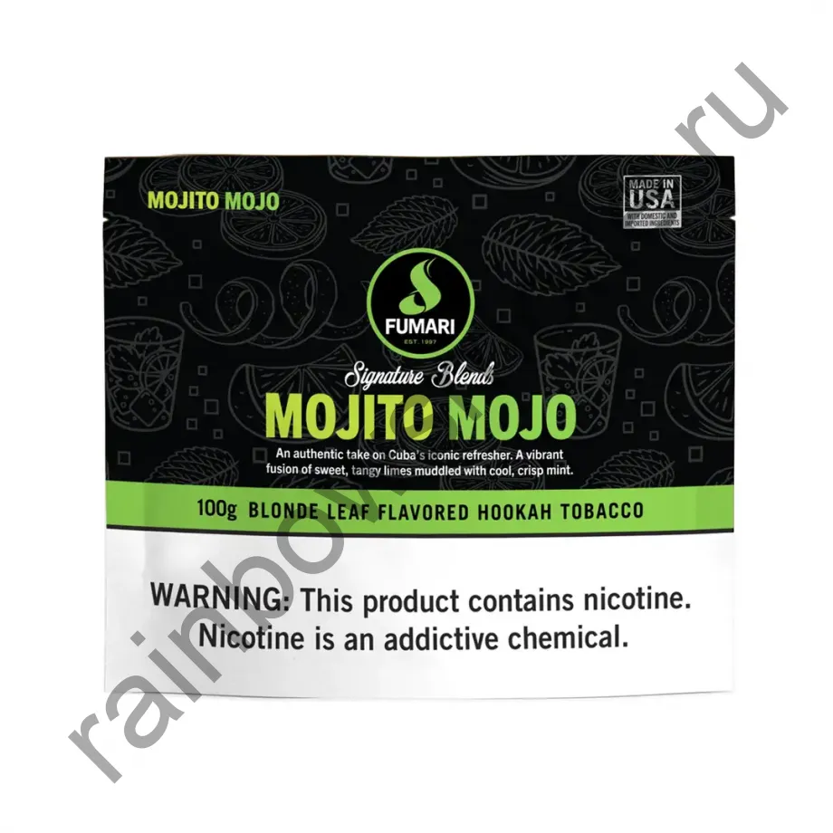 Fumari 100 гр - Mojito Mojo (Мохито Моджо)