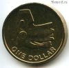 Соломоновы острова 1 доллар 2012