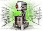 Миксер планетарный SINMAG SМ 40l (1 дежа)