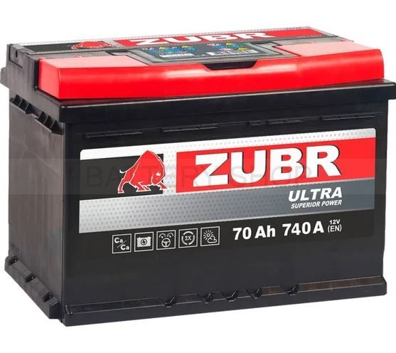 Zubr Ultra 70 Ач 740 А обрат. поляр. L3