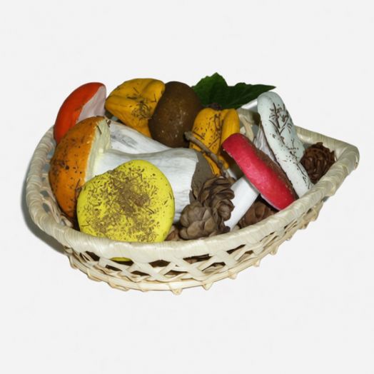 Муляжи "Корзина с грибами"