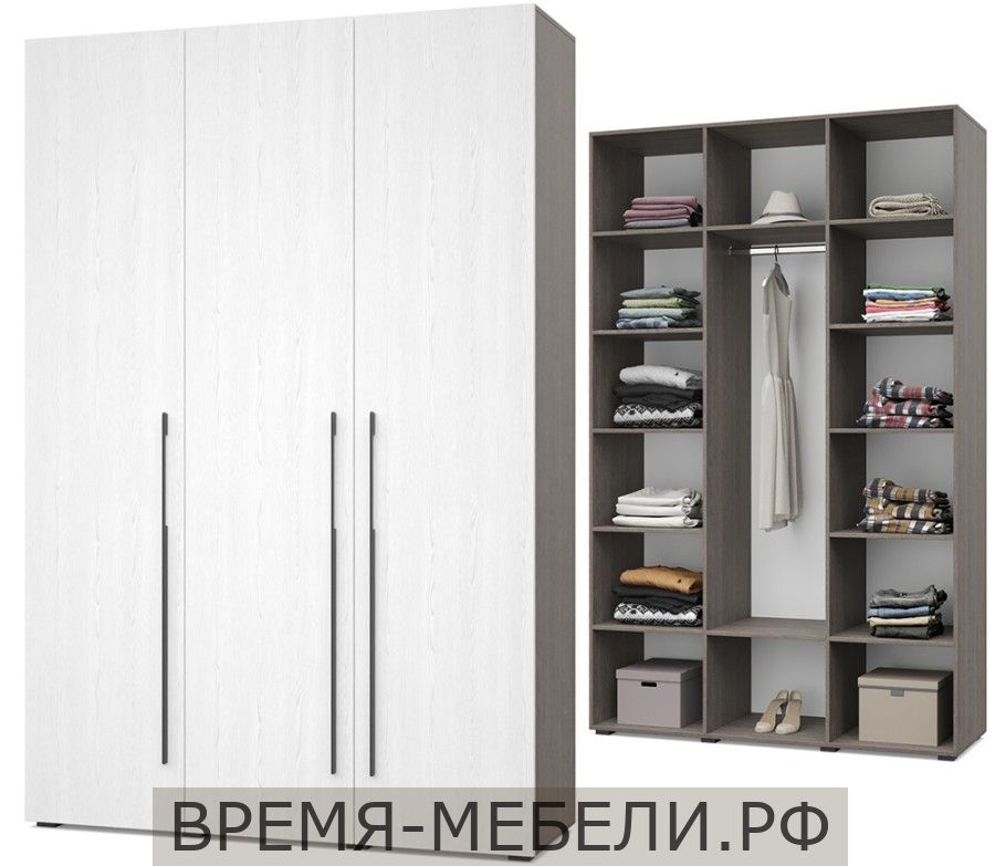 Шкаф трехстворчатый Стоун С35