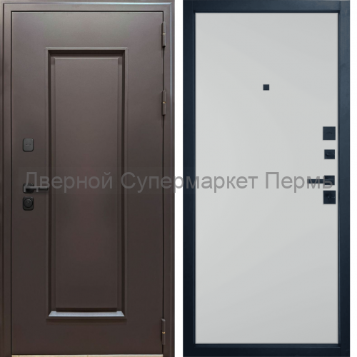 Входная дверь Термо К 1 Муар 8019, Внутренняя панель на выбор 24 модели!!!