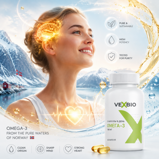 VEXBIO Омега 3