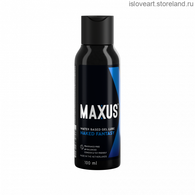Интимный гель MAXUS 2 В 1 без отдушек, 100мт