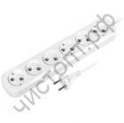 Удлинитель Smartbuy 6 гн 7 м 10А/2,2кВт без заземл ПВС 2х1,0 (SBE-10-6-07-N)