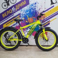 Велосипед Фэтбайк 24" х 4.0" Shereder YEL фетбайк
