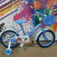 Велосипед  детский 16" 1 скорость для девочки голубой
