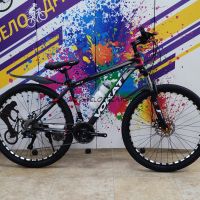 Велосипед 27,5" vokat алюминиевый диск черный 27 скоростей