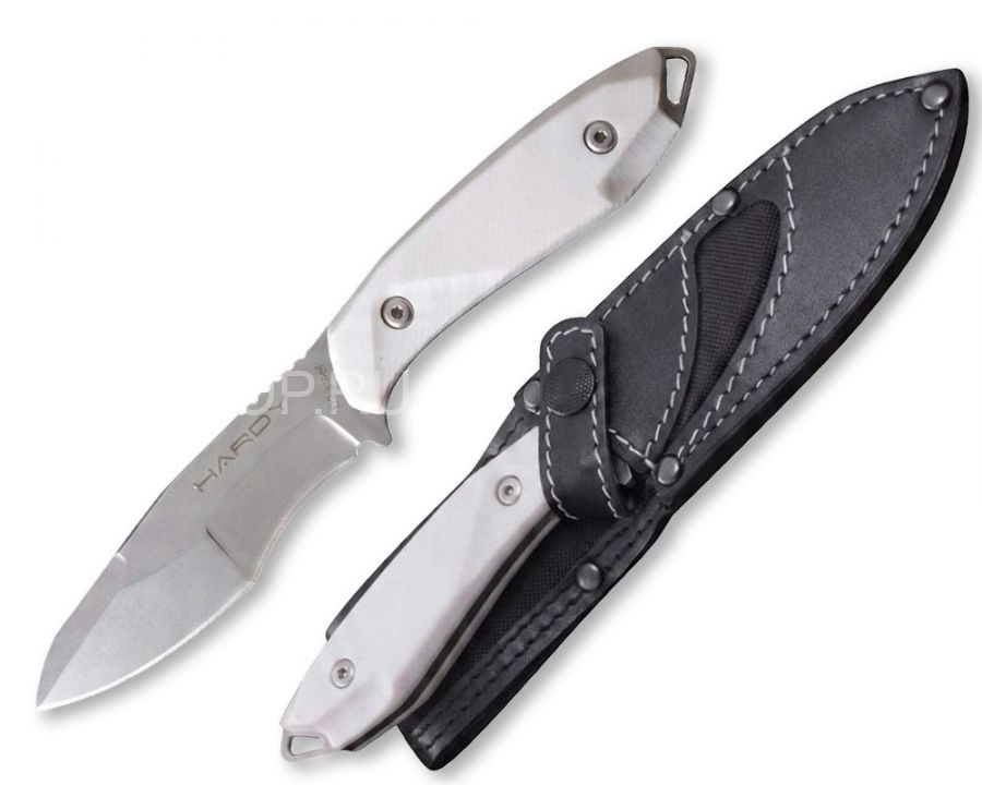 Нож Mr.Blade Hardy white mikarta