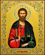 Инна Новодунский рукописная Икона на липовой доске (22885)