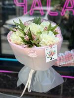 Букет из розы Мондиаль и Альстромерии