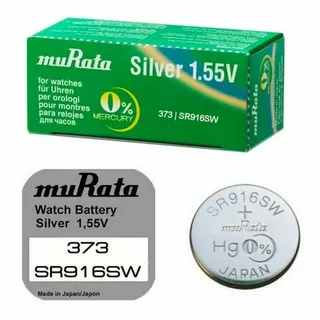 muRata silver 373 SR916SW 1.55v
