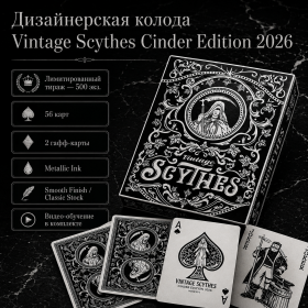 Дизайнерская колода Vintage Scythes Cinder Edition 2026