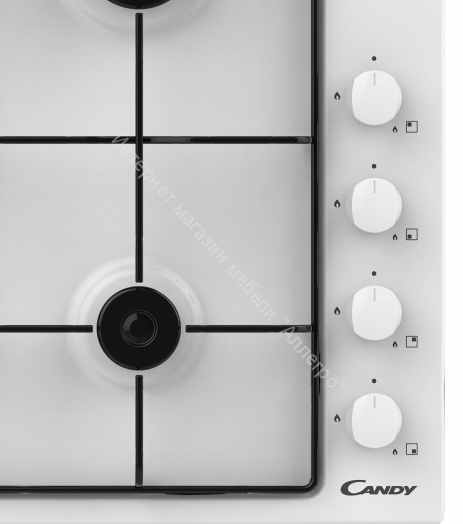 Газовая варочная панель CANDY CHW6LWW белый
