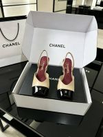 Босоножки на каблуке CHANEL Premium