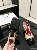 Босоножки на каблуке CHANEL Premium