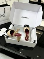 Босоножки на каблуке CHANEL Premium