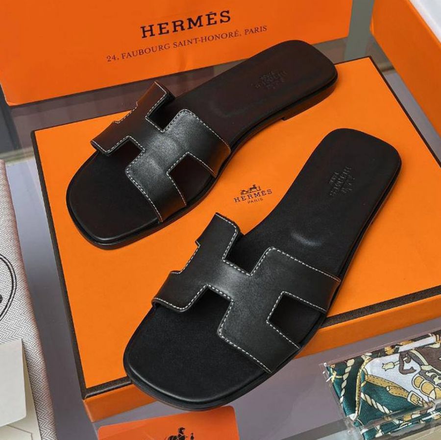 Шлепанцы HERMES Premium