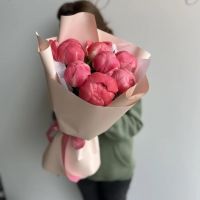 Букет "Коралловый рассвет"