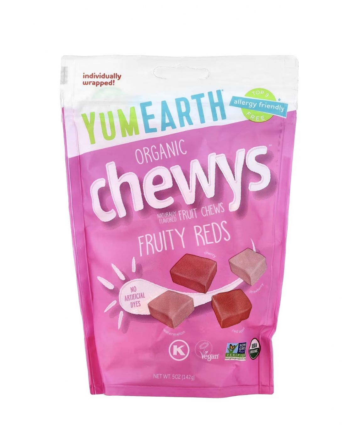 Жевательные конфеты YumEarth