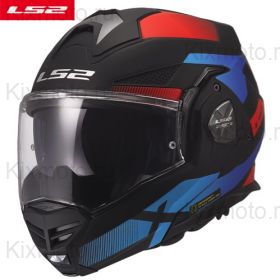 Шлем LS2 FF901 Advant X Nova, матовый синий с красным