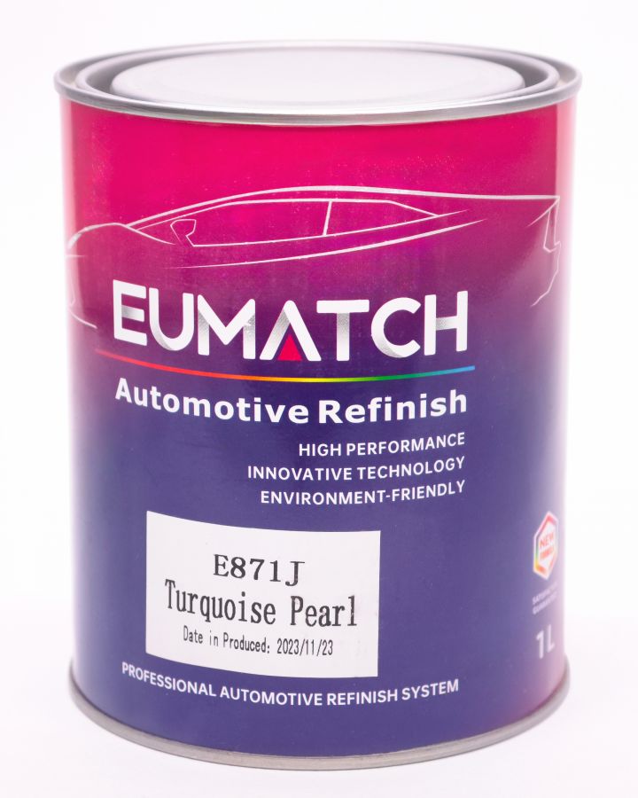 Eumatch Эмаль E871J-1 Crystal Turquoise Pearl / Бирюзовый перламутр