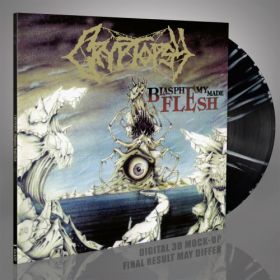 CRYPTOPSY - Blasphemy Made Flesh - Black vinyl with white splatters, LTD to 150 copies!