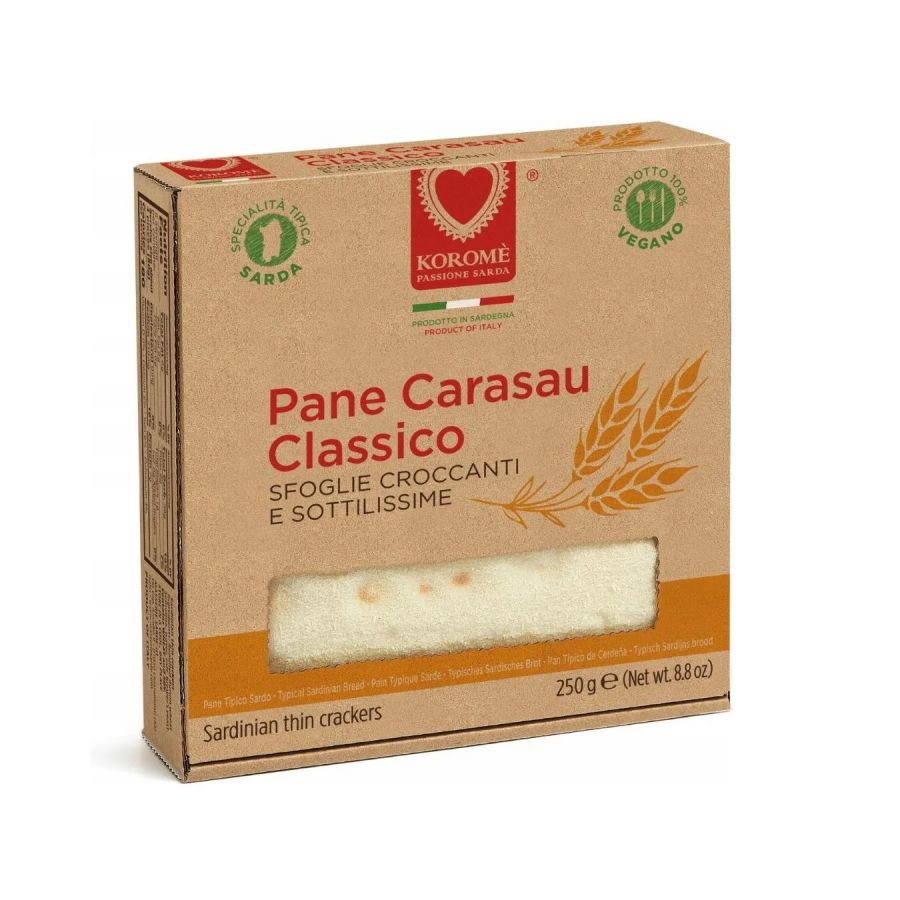 Хлебцы сардинские Пане Каразау, 250 г, Pane carasau classico, Korome’, 250 g