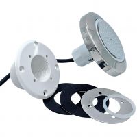 Прожектор светодиодный Aquaviva (LED028-99led) 6W RGB/4M стальная рамка + закладная